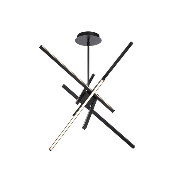 Dweled Parallax 29in LED Pendant 3000K in Black PD-731